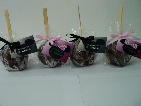 Maça de Chocolate